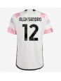 Juventus Alex Sandro #12 Vieraspaita 2023-24 Lyhythihainen